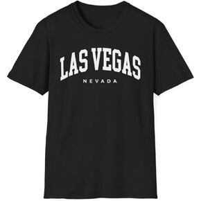 Las Vegas Nevada Adult Unisex Soft T-Shirt in Saudi Arabia