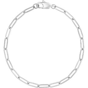 14K Gold Plated Paperclip Dainty Link Chain Adjustable Bracelet Jewelry Gifts for Women in Saudi Arabia
