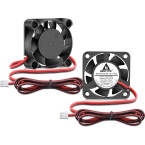 GDSTIME 2-Pack 40mm Fan 24V ، Ender 3 Fan Upgrade 24 Volt Fans 4020 Dual Ball Bearing ، Brush Booding Cooler 40x40x20mm 2 pin in Kuwait