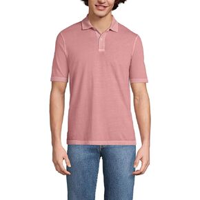 تي شيرت Lands' End للرجال بأكمام قصيرة Sun Faded Super T Polo in Saudi Arabia