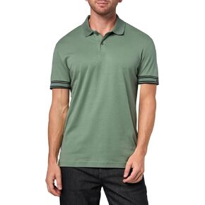 BOSS Men's Interlock Cotton Polo Shirt in Kuwait