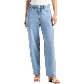 Buffalo David Bitton Womens Barbara High Rise Barrel Leg Jean in Saudi Arabia