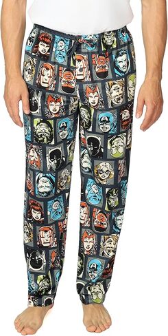 Marvel Men's Pajama Bottom, Lounge Pant With Drawstring, Ultra-soft & Comfortable, XL in Saudi Arabia