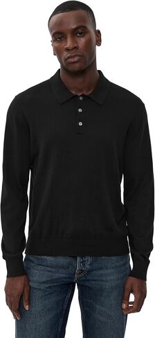 Madewell Men's Cotton Long Sleeve Polo in Saudi Arabia
