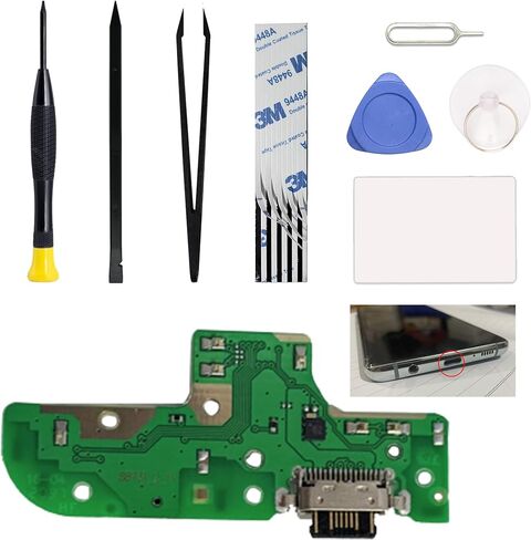 for Moto G Stylus 2020 Charging Port Replacement Kit, Moto G Stylus 2020 XT2043, XT2043-4 Dock Board USB-C Connector, with Toolkit & Instruction Manual in Kuwait