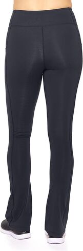 Expert Brand Women's Airstretch High-Waist Flare Leggings with Cell Phone Pockets in Saudi Arabia
