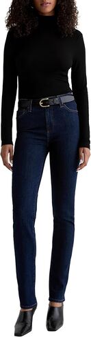 AG Women's Mari Mid Rise Straight Extended Inseam in Saudi Arabia