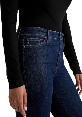 AG Women's Mari Mid Rise Straight Extended Inseam in Saudi Arabia