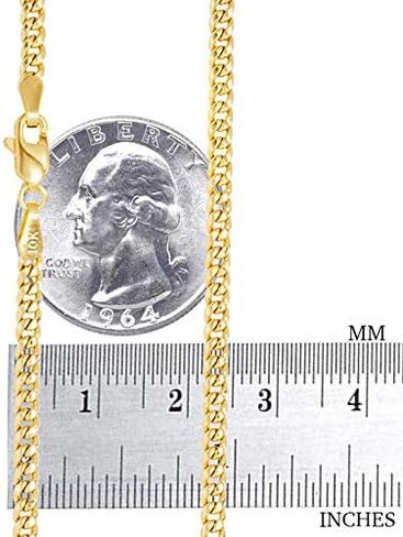 Nuragold 10k Real Yellow Gold Miami Cuban Link 3mm Chain Bracelet or Anklet (7"-9") Italian Jewelry for Men & Women in Saudi Arabia