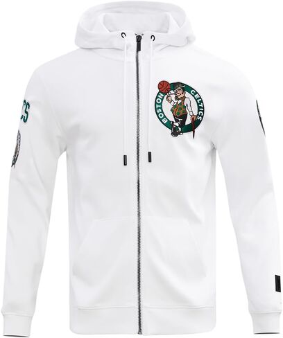 Pro Standard Mens NBA Boston Celtics Classic Chenille Full Zip Hoodie White Xl in Saudi Arabia
