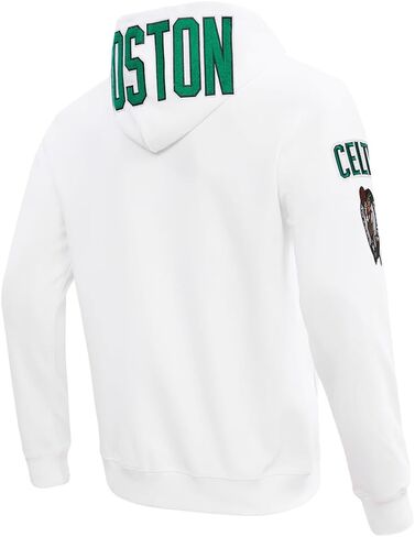 Pro Standard Mens NBA Boston Celtics Classic Chenille Full Zip Hoodie White Xl in Saudi Arabia