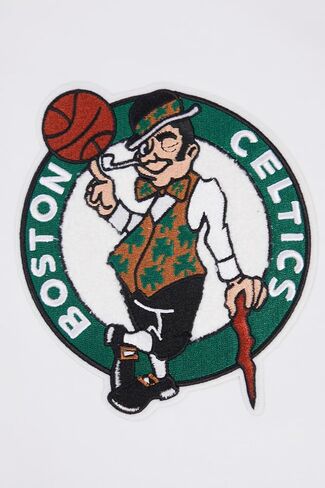 Pro Standard Mens NBA Boston Celtics Classic Chenille Full Zip Hoodie White Xl in Saudi Arabia