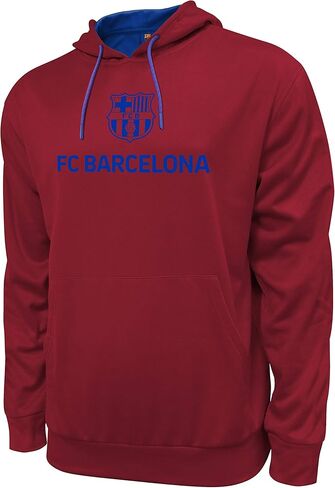 Icon Sports Men’s Pullover Hoodie – Official Soccer Football Club Team Casual Long Sleeve Sweatshirt Sports Active Top in Saudi Arabia