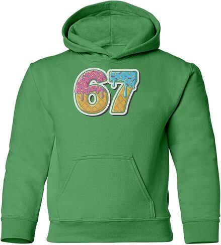 Six Seven 6 7 Meme - سويت شيرت بغطاء رأس للشباب المضحك بالآيس كريم in Kuwait