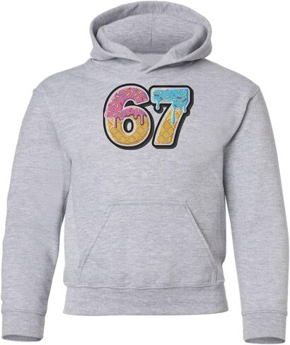 Six Seven 6 7 Meme - سويت شيرت بغطاء رأس للشباب المضحك بالآيس كريم in Kuwait