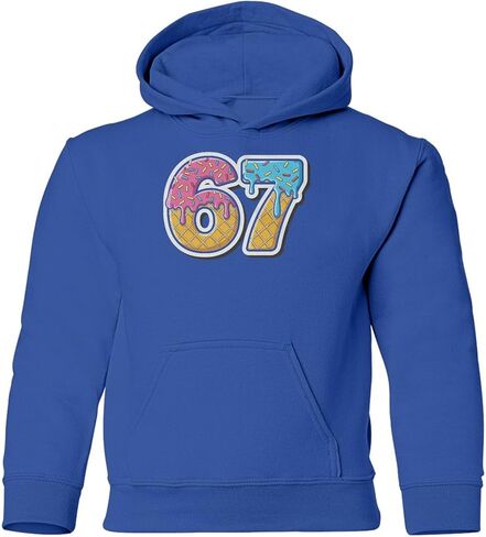 Six Seven 6 7 Meme - سويت شيرت بغطاء رأس للشباب المضحك بالآيس كريم in Kuwait