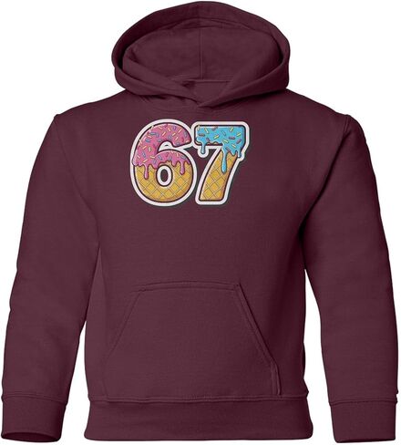 Six Seven 6 7 Meme - سويت شيرت بغطاء رأس للشباب المضحك بالآيس كريم in Kuwait