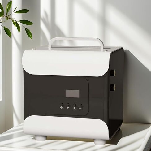 موزع رائحة التدفئة والتهوية وتكييف الهواء من هول هاوس - تغطية 5000 قدم مربع، تحكم في تطبيقات الواي فاي والبلوتوث، مجموعة فنادق 1000 مل، موزع هواء بارد بدون ماء للغرف الكبيرة والاستخدام التجاري، تصميم معدني in Kuwait