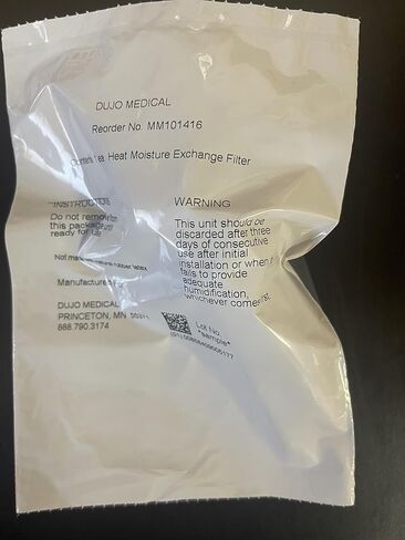 HME Heat Moisture Exchange Filter for CPAP – 10 Pack in Saudi Arabia