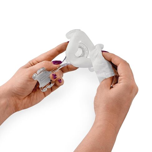 مناديل قناع SoClean CPAP | 100% قطن | خالي من الكحول | خالي من العطور | خالية من اللاتكس | عبوة مسطحة مكونة من 64 قطعة | سهلة التعبئة للسفر in Kuwait