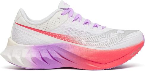 Saucony Women's Endorphin Pro 4 Sneaker, Magenta, 7 in Saudi Arabia