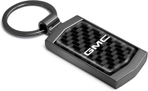 iPick Image for GMC Real 3K Carbon Fiber Metal Case Key Chain in Saudi Arabia