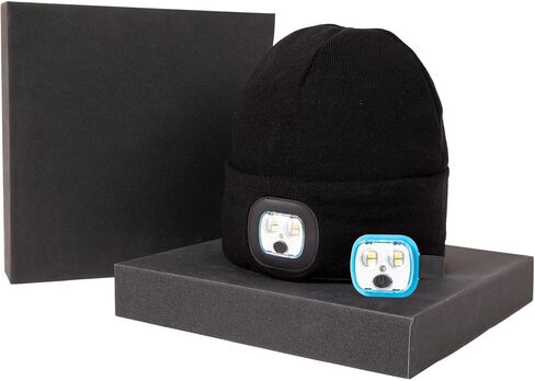 TOP-EX DryKnit™ قبعة صغيرة مقاومة للماء مبطنة بالصوف LED هدايا عيد الميلاد للأب شتاء دافئ in Kuwait