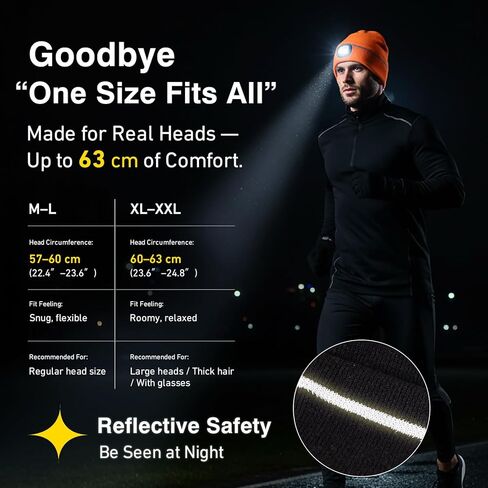 TOP-EX DryKnit™ قبعة صغيرة مقاومة للماء مبطنة بالصوف LED هدايا عيد الميلاد للأب شتاء دافئ in Kuwait