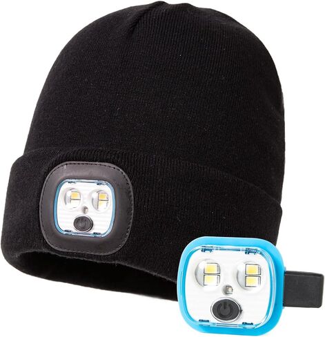 TOP-EX DryKnit™ قبعة صغيرة مقاومة للماء مبطنة بالصوف LED هدايا عيد الميلاد للأب شتاء دافئ in Kuwait