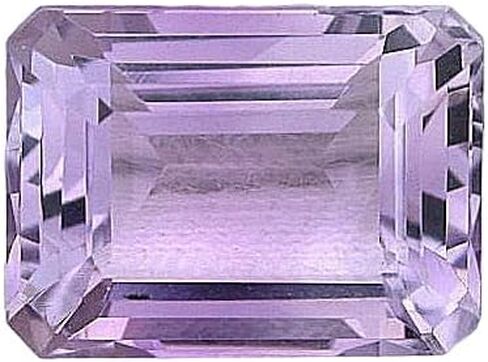 16x12 16mm x 12mm Emerald Octagon Rose De France Amethyst Gem Stone Gemstone in Saudi Arabia