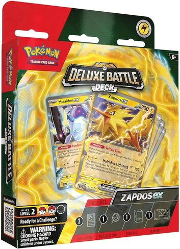 Pokémon TCG: Ninetales ex/Zapdos ex Deluxe Battle Deck in Saudi Arabia