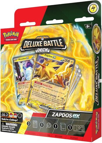 Pokémon TCG: Ninetales ex/Zapdos ex Deluxe Battle Deck in Saudi Arabia