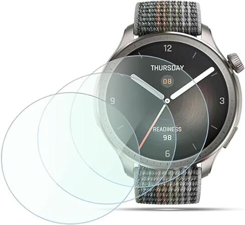 3 Pack Kicvbnco For Amazfit GTR Mini 43mm Smartwatch Screen Protector watch film [HD Clear] Amazfit GTR Mini 43mm Smartwatch 3D Curved Soft Smart Watch Protective Film (Not Glass) [Ultra Shatterproof] in Saudi Arabia