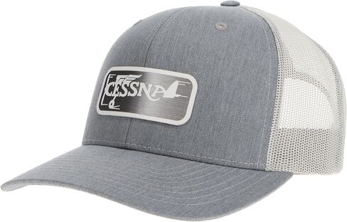 Cessna 20's Logo Velocity Trucker Hat - Pewter Grey in Kuwait