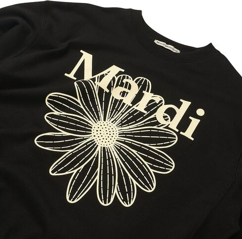 Unisex FLOWERMARDI Graphic T-Shirt, 100% Cotton, Relaxed Fit, Gender-Inclusive Bold Logo in Saudi Arabia