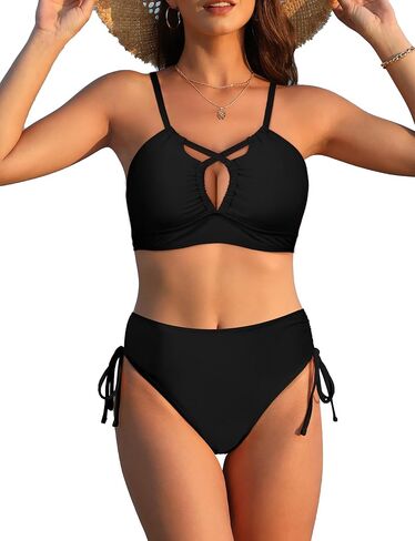 Split hollow suspender swimsuit in Saudi Arabia