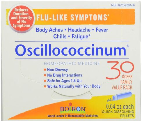 Boiron Oscillococcinum Homeopathic Medicine for Flu-Like Symptoms 30 Tablets Pack of 1 in Saudi Arabia