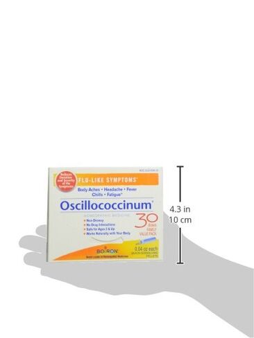 Boiron Oscillococcinum Homeopathic Medicine for Flu-Like Symptoms 30 Tablets Pack of 1 in Saudi Arabia