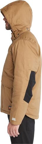 Timberland PRO Men's Ironhide Hooded Insulated Jacket, Dark Wheat, X-Large in Saudi Arabia