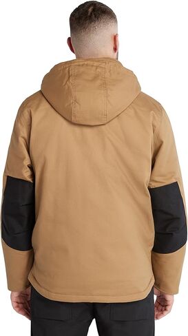 Timberland PRO Men's Ironhide Hooded Insulated Jacket, Dark Wheat, X-Large in Saudi Arabia