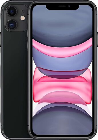 Apple iPhone 11 64GB ، Black - Cricket Wireless (متجدد) in Kuwait