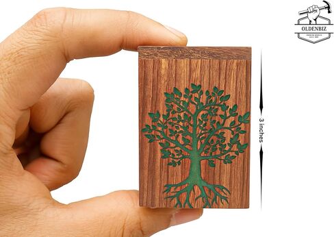 Wooden Resin Cremation Urn for Human Ashes – Keepsake Memorial Urn Box – Handmade Funeral Ashes Container for Adults or Pets Keepsake for Family Sharing in Saudi Arabia