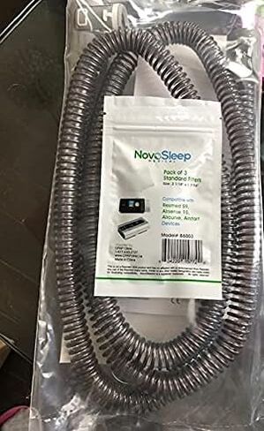 أنابيب AirSense 10 ClimateLineAir القياسية، خرطوم تسخين بطول 2 متر وحزمة من 3 مرشحات airsense القياسية 10 من Novosleep... in Saudi Arabia