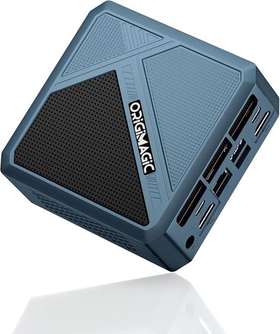 C4 Mini PC AMD RYZEN 5 3550H (حتى 3.7 جيجا هرتز) ، 16GB DDR4 RAM 512GB M.2 NVME SSD MINI Desktop Computers Radeon Vega 8 ، Triple Display ، Dual RJ45 LAN ، WI-FI 5 ، USB 3.2 ، BT 5.0 in Kuwait