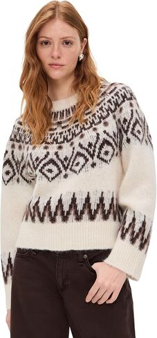 سترة Madewell Fair Isle Boxy للسيدات in Saudi Arabia