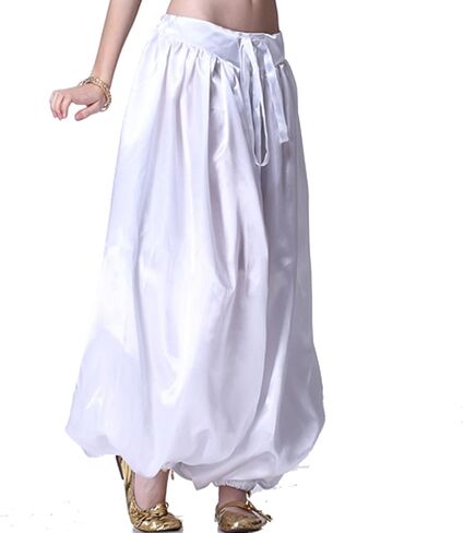 MUNAFIE Belly Dance Pants Carnival Satin Latern Pants Tribal Harem Pants in Saudi Arabia