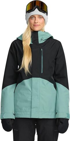 Volcom womens V.co Aris Insulated Gore-tex Snowboard Jacket – Waterproof 2-layer in Saudi Arabia