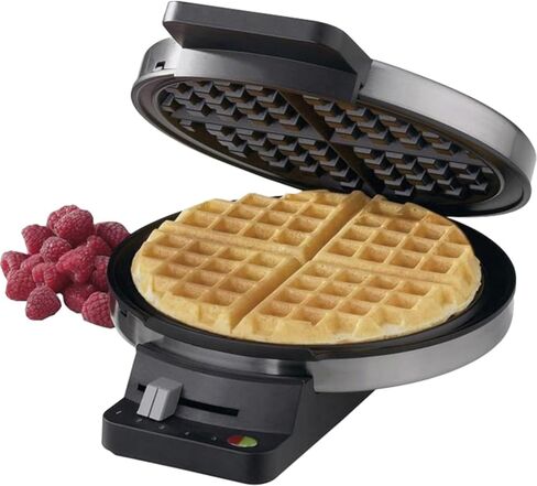 Cuisinart Round Round Classic Waffle Maker ، Frustly Stainless ، WMR-Canas in Kuwait