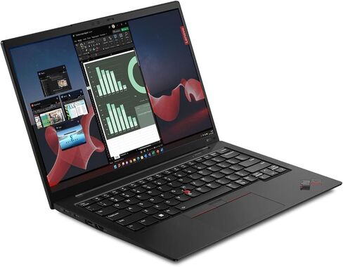 Lenovo ThinkPad X1 Carbon Gen 11 21HM002DUS Black Laptop, i7-1355U, 16GB, 512GB PCIe SSD, 14.0" IPS Touch Wide UXGA (1920x1200), Intel Iris Xe, Windows 11 Pro in Saudi Arabia
