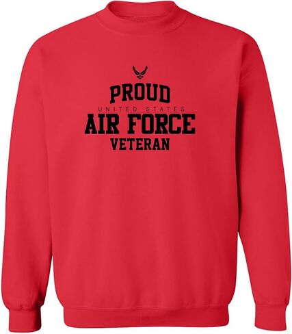 Zerogravitee Proud Air Force VETERAN Crewneck سويت شيرت in Saudi Arabia